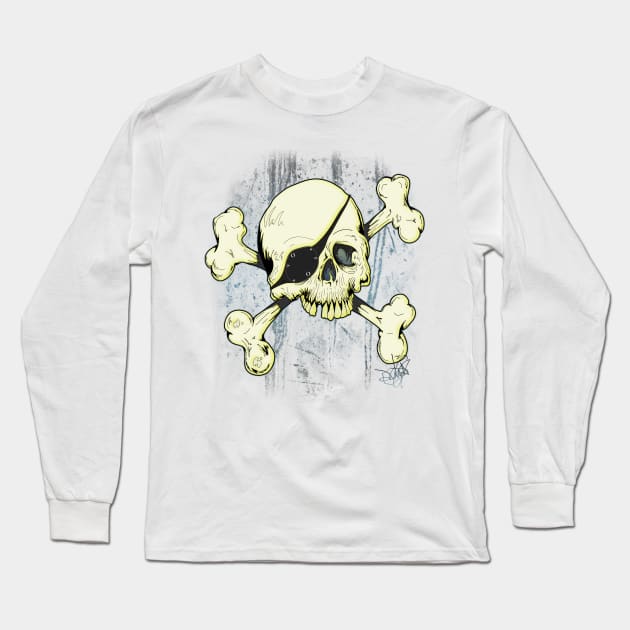 Yar' Avast! Long Sleeve T-Shirt by schockgraphics